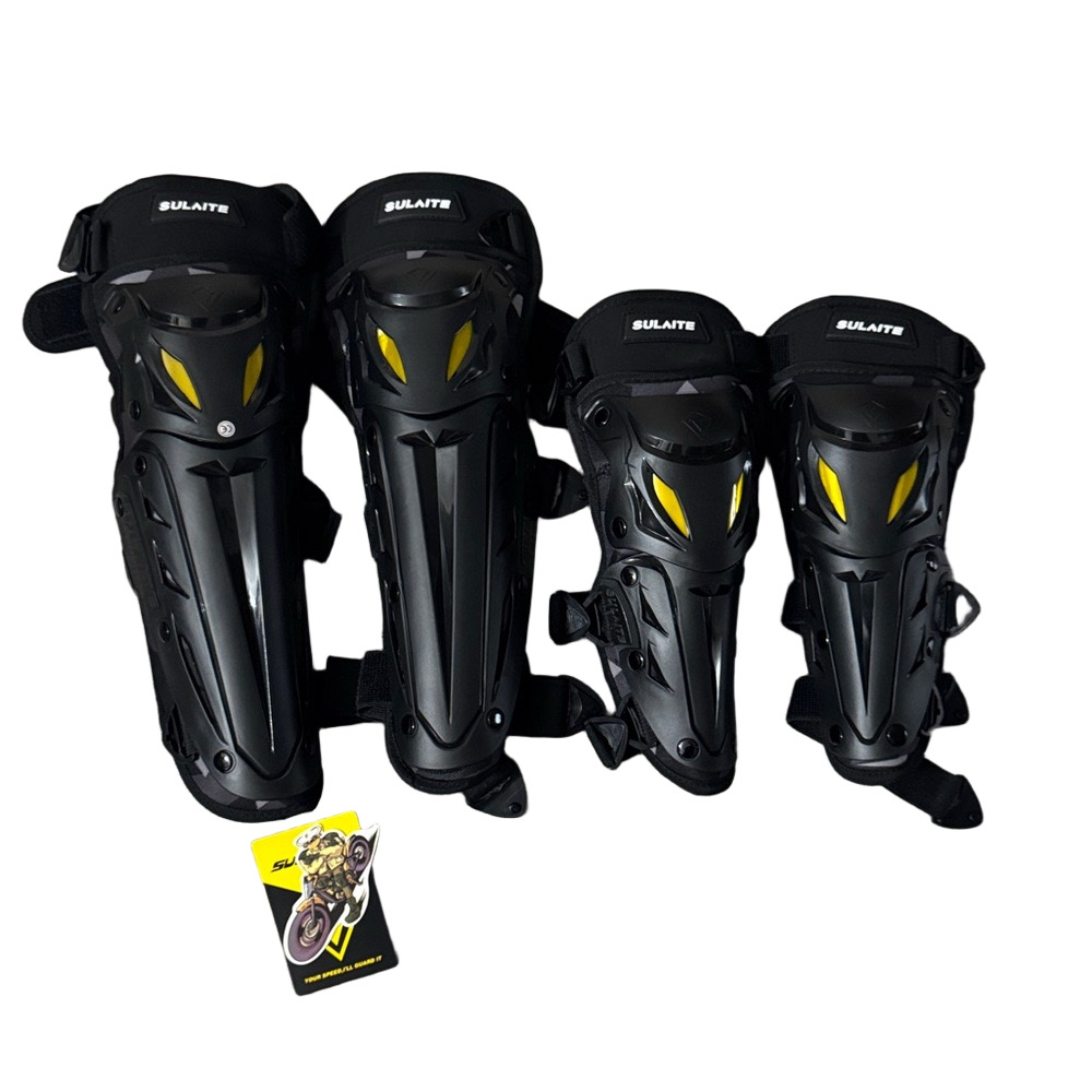 Sulaite motorcycle knee and elbow pads (protective gear)